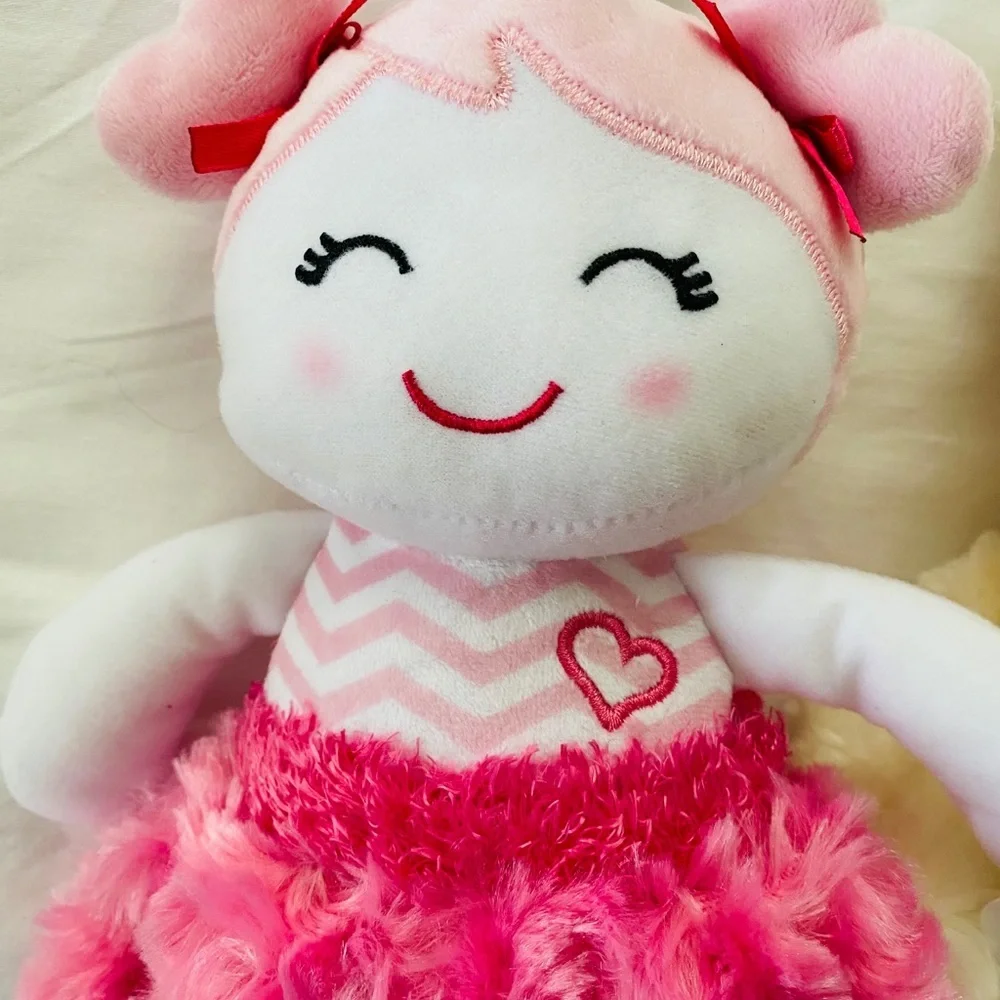 Teddy bear and dolly plush! ADORABLE!